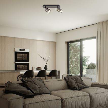 Rabalux - Φωτιστικό σποτ 2xGU10/15W/230V