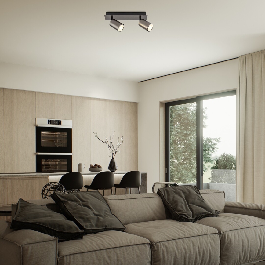 Rabalux - Φωτιστικό σποτ 2xGU10/15W/230V
