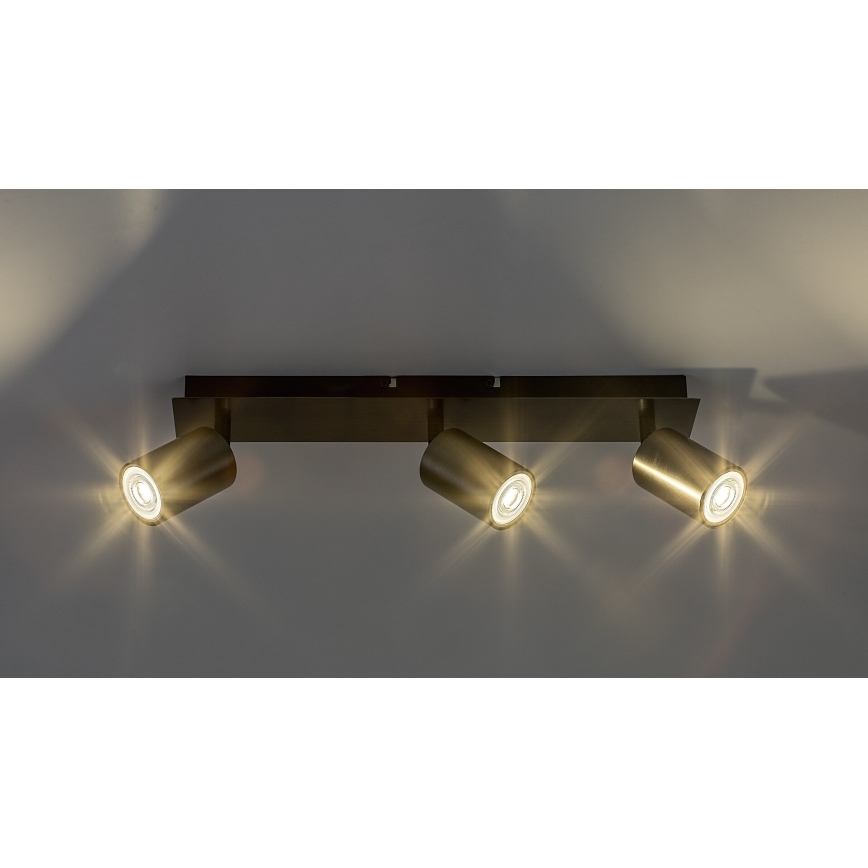 Rabalux - Φωτιστικό σποτ 3xGU10/15W/230V