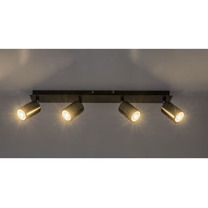 Rabalux - Φωτιστικό σποτ 4xGU10/15W/230V