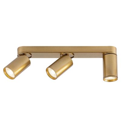 Rabalux - Φωτιστικό σποτ 3xGU10/5W/230V χρυσό