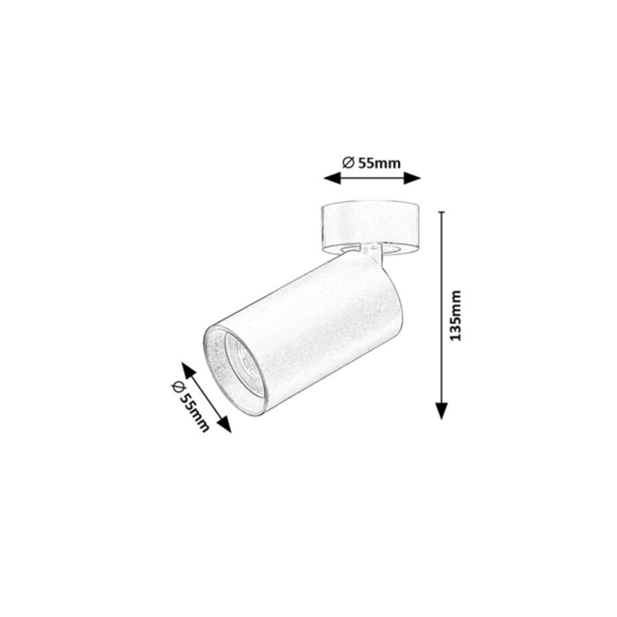 Rabalux - Σποτ φωτιστικό 1xGU10/7W/230V λευκό