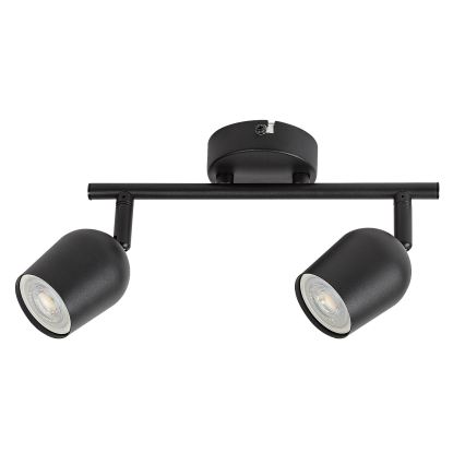 Rabalux - Φωτιστικό σποτ 2xGU10/15W/230V μαύρο