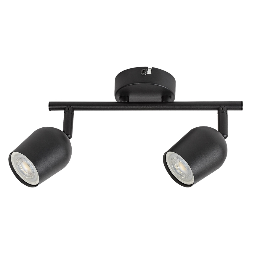 Rabalux - Φωτιστικό σποτ 2xGU10/15W/230V μαύρο