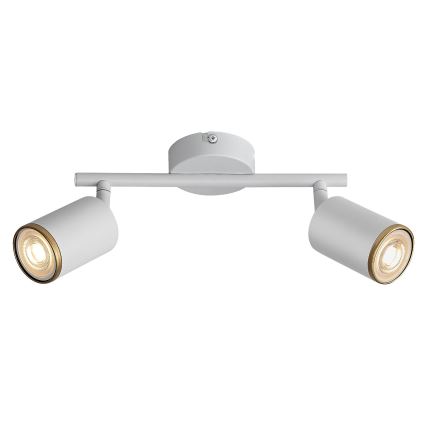Rabalux - Φωτιστικό σποτ 2xGU10/15W/230V λευκό