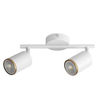 Rabalux - Φωτιστικό σποτ 2xGU10/15W/230V λευκό