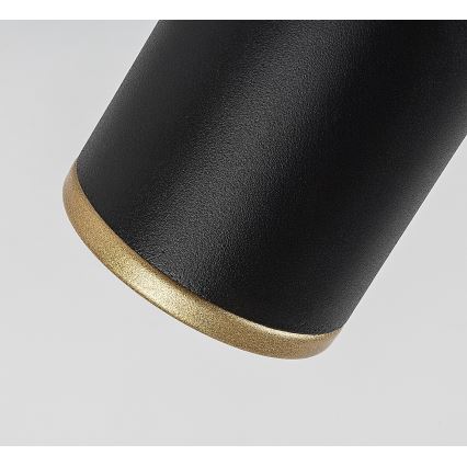 Rabalux - Επιτοίχιο σποτ 1xGU10/15W/230V μαύρο
