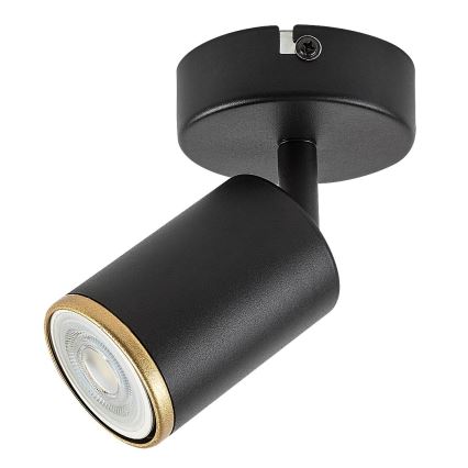 Rabalux - Επιτοίχιο σποτ 1xGU10/15W/230V μαύρο