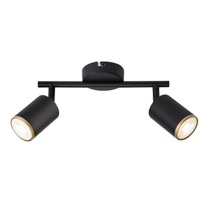 Rabalux - Σποτ φωτιστικό 2xGU10/15W/230V μαύρο