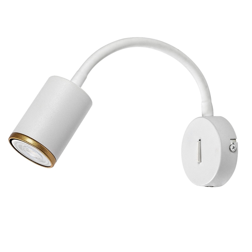 Rabalux - Επιτοίχιο σποτ 1xGU10/15W/230V λευκό