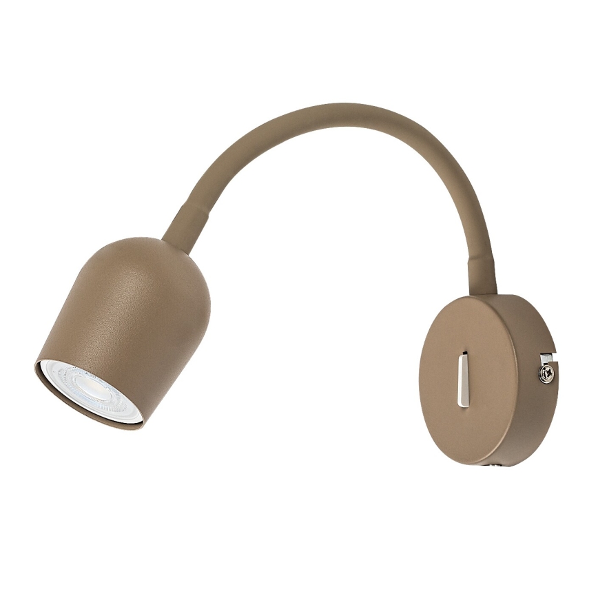 Rabalux - Επιτοίχιο φωτιστικό σποτ 1xGU10/15W/230V μπεζ