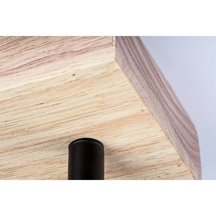 Rabalux - Οροφής σποτ φωτιστικό 2xGU10/5W/230V δρυς