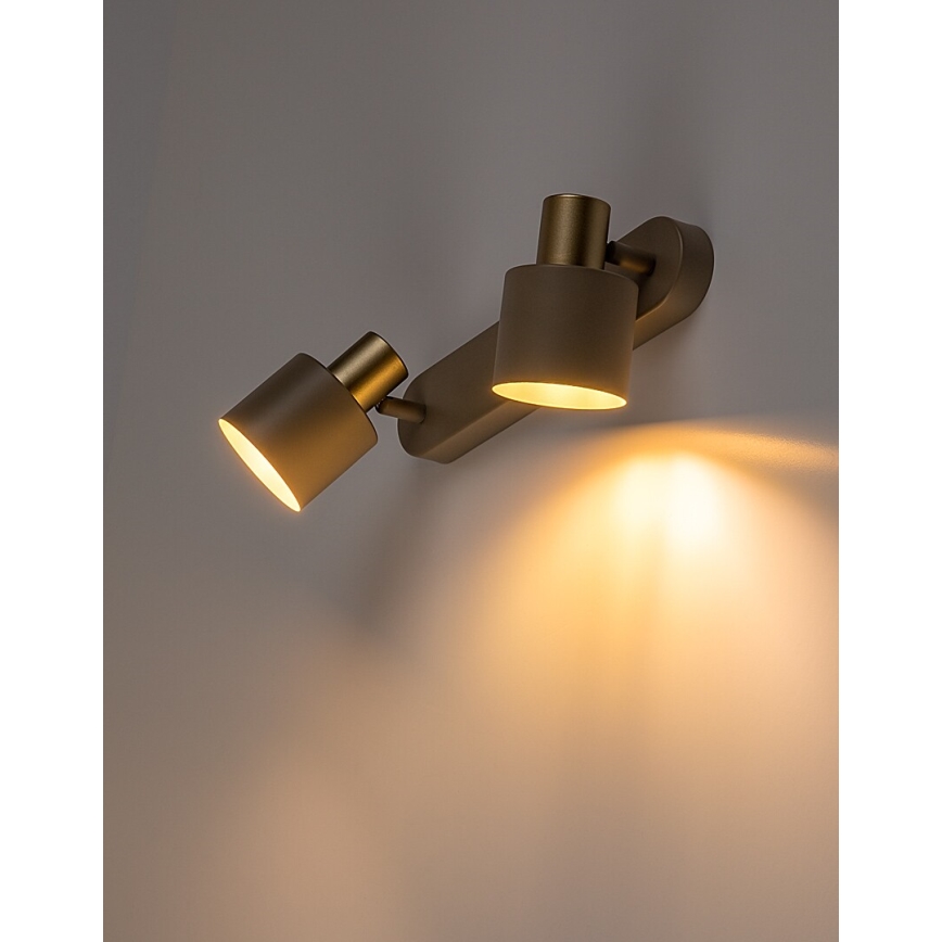 Rabalux - Σποτ φωτιστικό 2xE14/10W/230V μπεζ