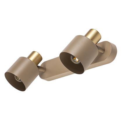 Rabalux - Σποτ φωτιστικό 2xE14/10W/230V μπεζ