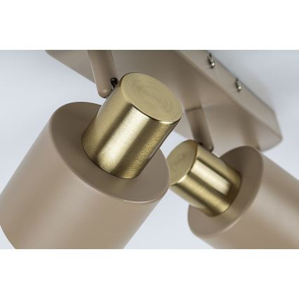 Rabalux - Σποτ φωτιστικό 3xE14/10W/230V μπεζ