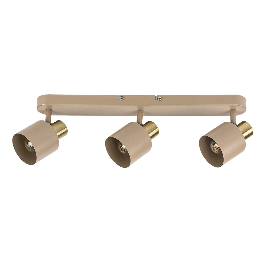 Rabalux - Σποτ φωτιστικό 3xE14/10W/230V μπεζ