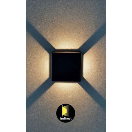 Rabalux - LED Εξωτερικό φωτιστικό τοίχου LED/6W/230V IP54 λευκό
