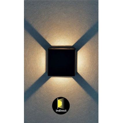 Rabalux - LED Εξωτερικό φωτιστικό τοίχου LED/6W/230V IP54 λευκό