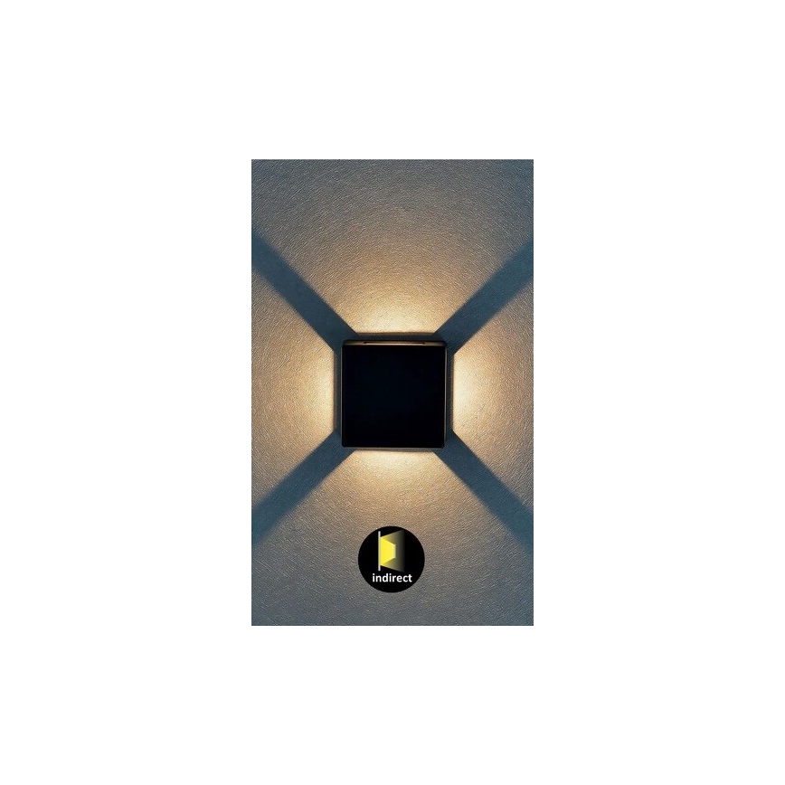 Rabalux - LED Εξωτερικό φωτιστικό τοίχου LED/6W/230V IP54 λευκό