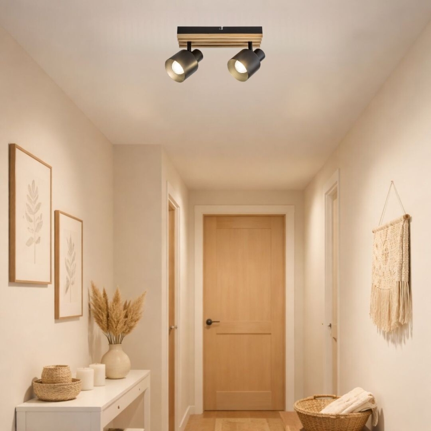 Rabalux - Φωτιστικό σποτ 2xE14/10W/230V