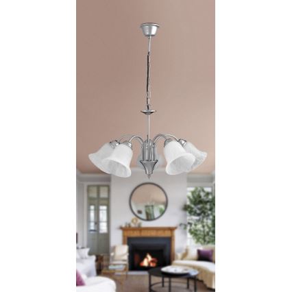 Rabalux - Πολύφωτο σε αλυσίδα 5xE14/40W/230V