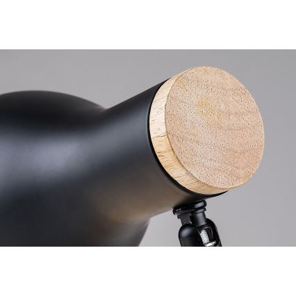 Rabalux - Επιτραπέζιο φωτιστικό 1xE14/25W/230V από καουτσουκόδεντρο