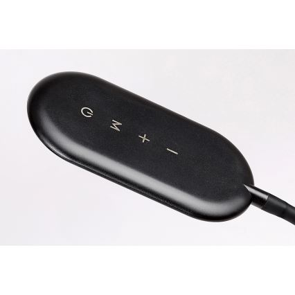 Rabalux - Ρυθμιζόμενο LED επιτραπέζιο φωτιστικό αφής LED/10W/230V 3000-6000K μαύρο