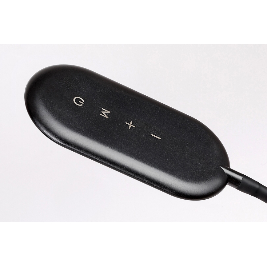 Rabalux - Ρυθμιζόμενο LED επιτραπέζιο φωτιστικό αφής LED/10W/230V 3000-6000K μαύρο