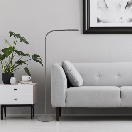 Rabalux - LED ρυθμιζόμενο επιδαπέδιο φωτιστικό αφής LED/10W/230V 3000-6000K γκρι