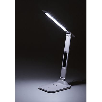 Rabalux - Επιτραπέζιο φωτιστικό LED Dimmable με οθόνη	 LED/5W/5V 2600mAh 3000-6000K