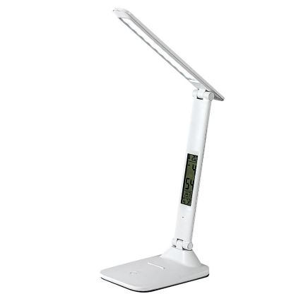 Rabalux - Επιτραπέζιο φωτιστικό LED Dimmable με οθόνη	 LED/5W/5V 2600mAh 3000-6000K