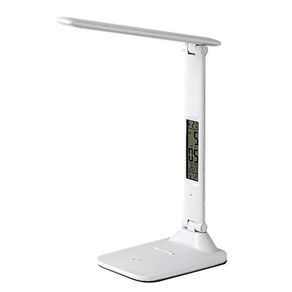 Rabalux - Επιτραπέζιο φωτιστικό LED Dimmable με οθόνη	 LED/5W/5V 2600mAh 3000-6000K