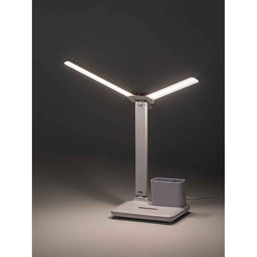 Rabalux - Ρυθμιζόμενη επιτραπέζια λάμπα αφής LED/5W/5V 3000/4000/6500K