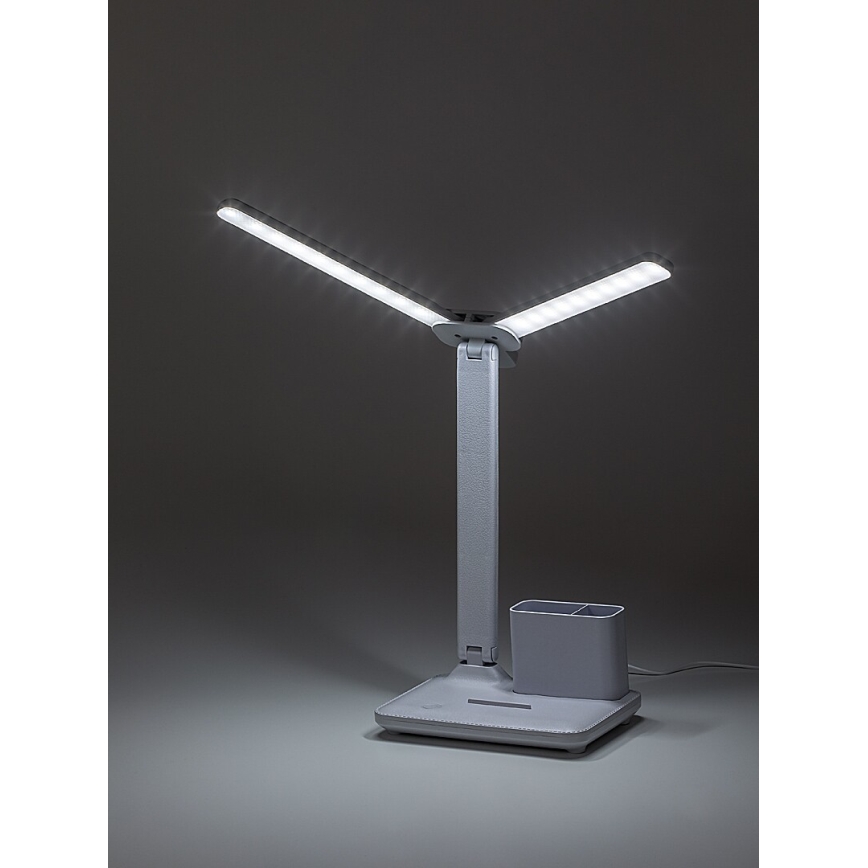 Rabalux - Ρυθμιζόμενη επιτραπέζια λάμπα αφής LED/5W/5V 3000/4000/6500K