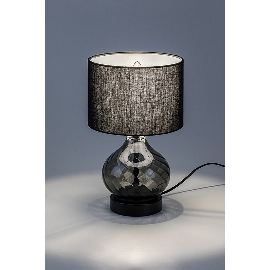 Rabalux - Eπιτραπέζιο φωτιστικό 1xE14/25W/230V φιμέ