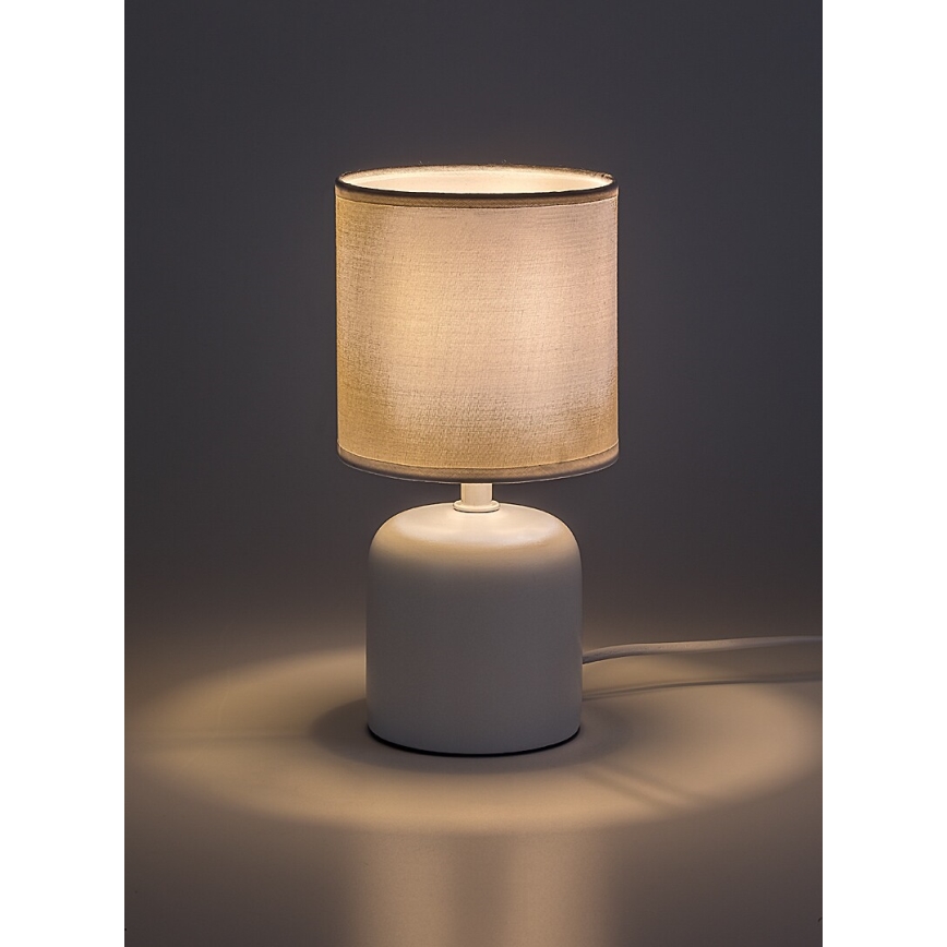 Rabalux - Επιτραπέζιο φωτιστικό 1xE14/40W/230V λευκό