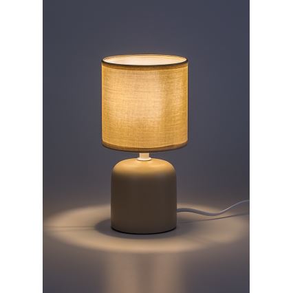 Rabalux - Επιτραπέζιο φωτιστικό 1xE14/40W/230V μπεζ