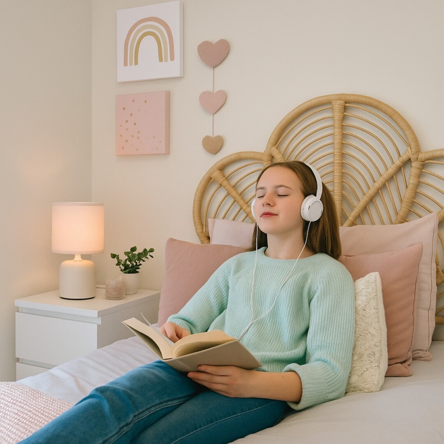 Rabalux - Επιτραπέζιο φωτιστικό 1xE14/40W/230V ροζ