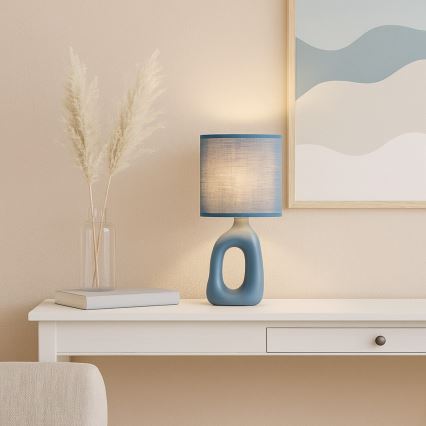 Rabalux - Επιτραπέζιο φωτιστικό 1xE14/40W/230V μπλε