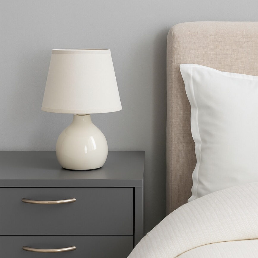 Rabalux - Επιτραπέζιο φωτιστικό 1xE14/40W/230V μπεζ