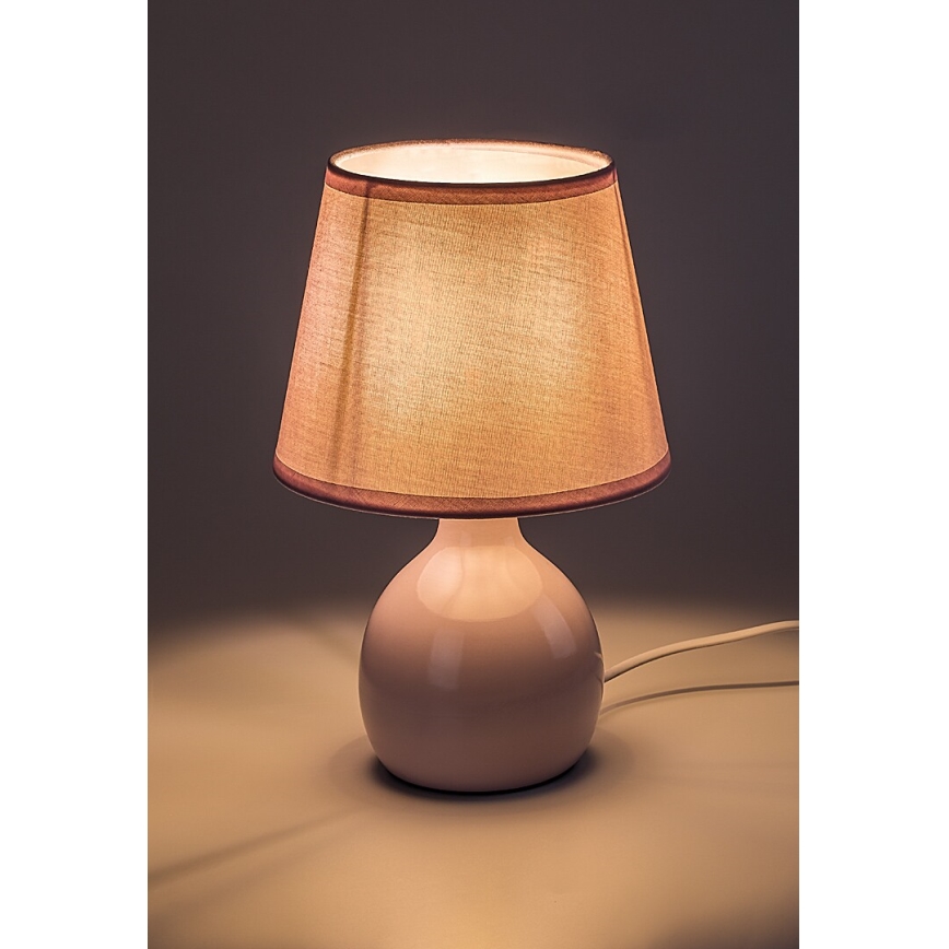 Rabalux - Επιτραπέζιο φωτιστικό 1xE14/40W/230V ροζ