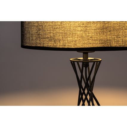 Rabalux - Επιτραπέζιο φωτιστικό 1xE27/40W/230V μαύρο