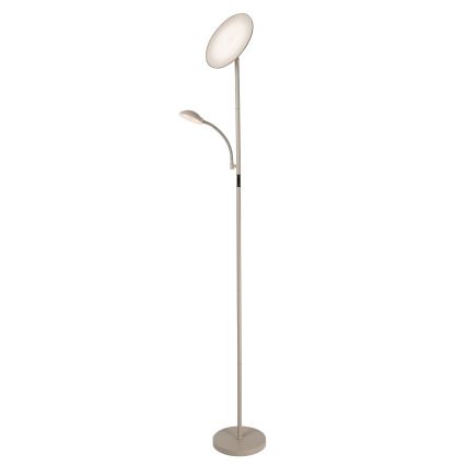 Rabalux - LED ρυθμιζόμενο φωτιστικό δαπέδου LED/23W/230V 3000/4200/6500 μπεζ