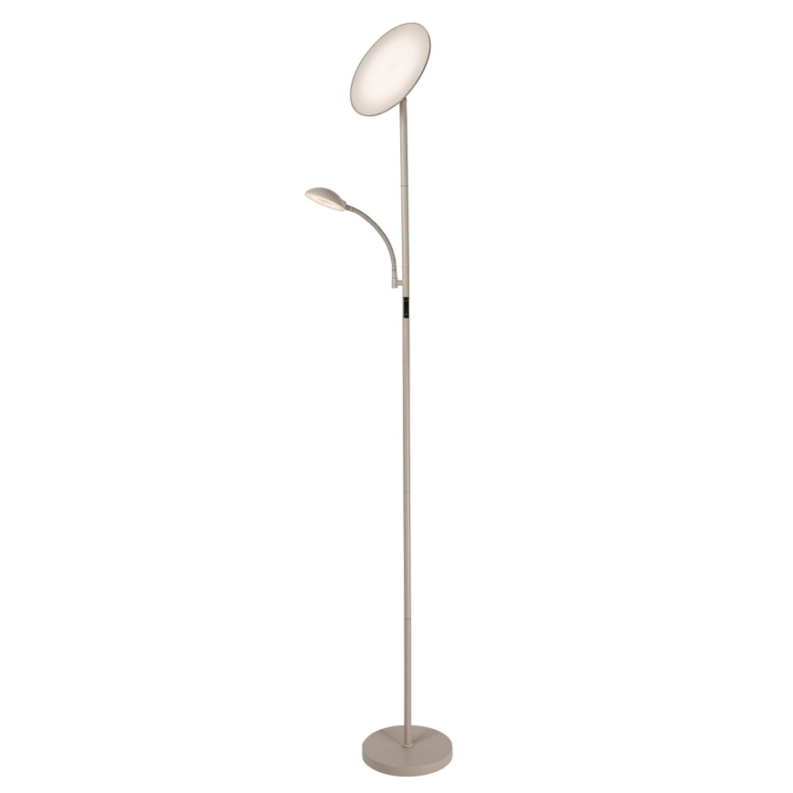 Rabalux - LED ρυθμιζόμενο φωτιστικό δαπέδου LED/23W/230V 3000/4200/6500 μπεζ