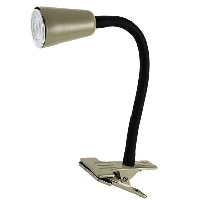 Rabalux - Επιτραπέζιο φωτιστικό με κλιπ 1xGU10/7W/230V χακί