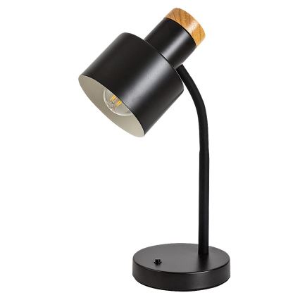 Rabalux - Επιτραπέζιο φωτιστικό 1xE27/20W/230V μαύρο