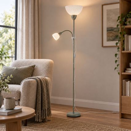 Rabalux - Επιδαπέδιο φωτιστικό με 1xE27 (60W/230V) + 1xE14 (25W), πράσινο