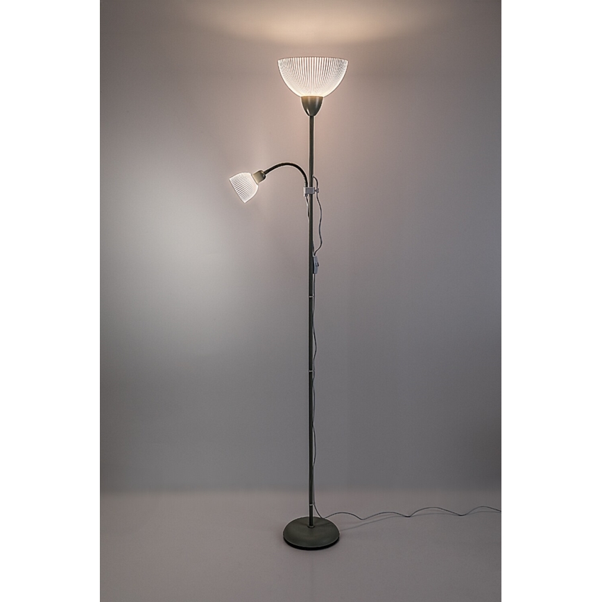 Rabalux - Επιδαπέδιο φωτιστικό με 1xE27 (60W/230V) + 1xE14 (25W), πράσινο