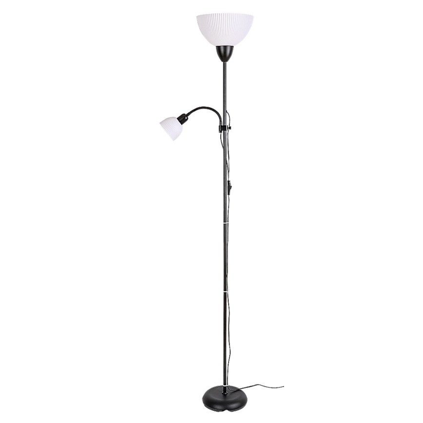 Rabalux - Επιδαπέδιο φωτιστικό 1xE27/60W/230V + 1xE14/25W μαύρο