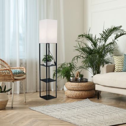 Rabalux - Επιδαπέδια λάμπα with shelves 1xE27/40W/230V